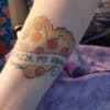 FTS Pizza Theme Airbrush Tattoo Stencil