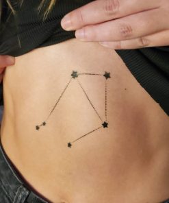 Faux Tattoo Stencils Constellation Category