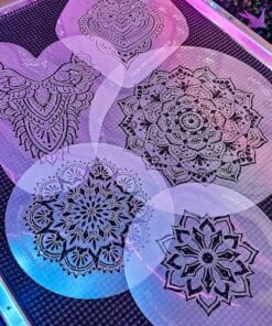 Faux Tattoo Stencils Mandalas Set #1