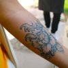 Japanese Peony Flower Stencil from FTS