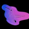Hummingbird Number One Airbrush Tattoo Stencil