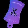 Crossing Arrows Finger Tat Airbrush Tattoo Stencil