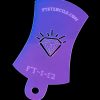 Diamond Gem Finger Tat Airbrush Tattoo Stencil