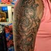 Faux Tattoo Stencils Roses ROS Sleeve Example
