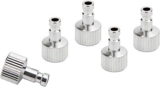 Airbrush Quick Release Disconnect with 5 Male Fittings