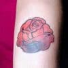 Faux Tattoo Stencils Roses ROS SET A