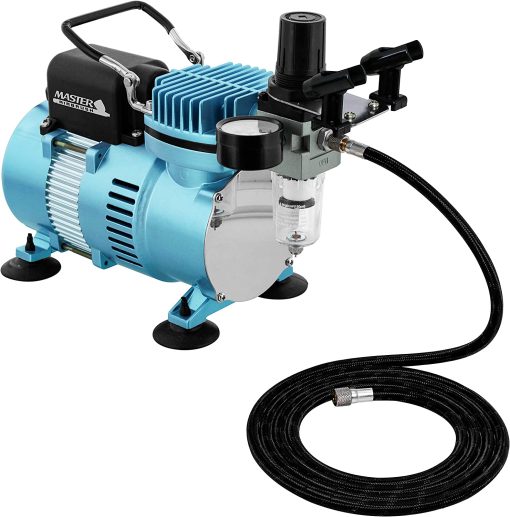 Master Airbrush Dual Fan Air Compressor