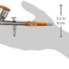 Paasche Talon TG Double Action Gravity Feed Airbrush size