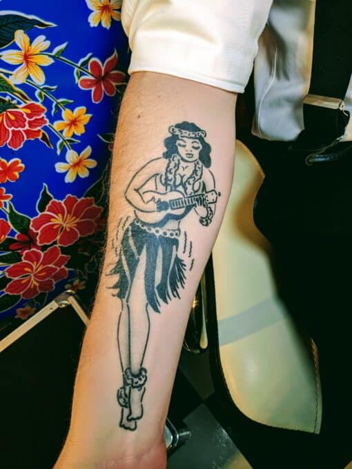 Sailor Jerry Hula Pinup Girl 02