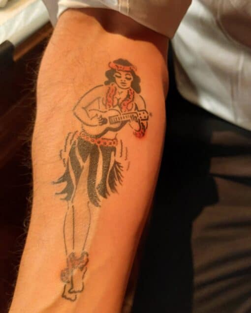 Sailor Jerry Hula Pinup Girl 03