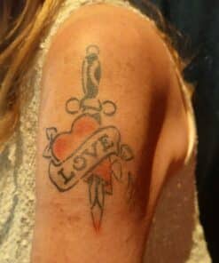 Sailor Jerry Love Heart Dagger 01